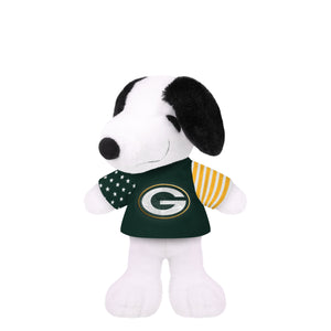 Green Bay Packers NFL USA Flag Snoopy Peanuts Team Jersey Plush (PREORDER - SHIPS LATE MARCH)