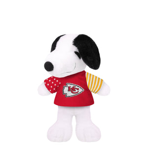 Kansas City Chiefs NFL USA Flag Snoopy Peanuts Team Jersey Plush (PREORDER - SHIPS LATE MARCH)