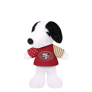 San Francisco 49Ers USA Flag Snoopy Peanuts Team Jersey Plush (PREORDER - SHIPS LATE MARCH)