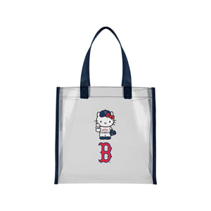 Boston Red Sox MLB Hello Kitty® Clear Tote Bag (PREORDER - SHIPS MID JULY)