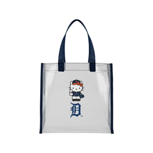 Detroit Tigers MLB Hello Kitty® Clear Tote Bag (PREORDER - SHIPS MID JULY)