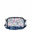 New York Yankees MLB Repeat Retro Print Clear Crossbody Bag