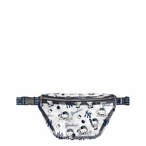 New York Yankees MLB Hello Kitty® Clear Fanny Pack (PREORDER - SHIPS MID JULY)