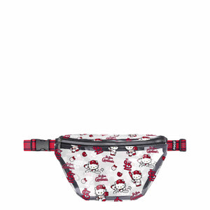 St Louis Cardinals MLB Hello Kitty® Clear Fanny Pack (PREORDER - SHIPS MID JULY)
