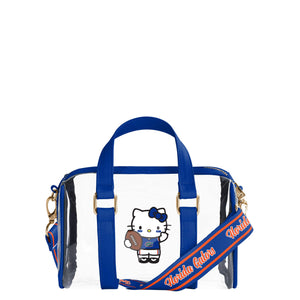 Florida Gators NCAA Hello Kitty® Clear Barrel Bag (PREORDER - SHIPS MID JULY)