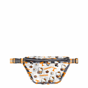 Tennessee Volunteers NCAA Hello Kitty® Clear Fanny Pack (PREORDER - SHIPS MID JULY)