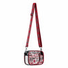 Georgia Bulldogs NCAA Repeat Retro Print Clear Crossbody Bag