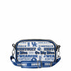 Kentucky Wildcats NCAA Repeat Retro Print Clear Crossbody Bag