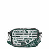 Michigan State Spartans NCAA Repeat Retro Print Clear Crossbody Bag