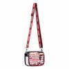 Oklahoma Sooners NCAA Repeat Retro Print Clear Crossbody Bag