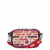 USC Trojans NCAA Repeat Retro Print Clear Crossbody Bag