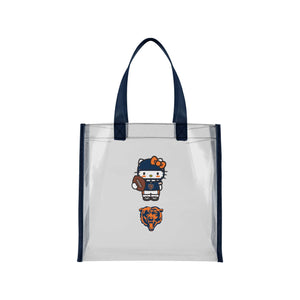 Chicago Bears NFL Hello Kitty® Clear Tote Bag (PREORDER - SHIPS MID JULY)
