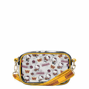 Washington Commanders NFL Hello Kitty® Clear Crossbody Bag - (PREORDER - SHIPS MID JUNE)