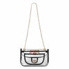 Cincinnati Bengals NFL Clear Crossbody Chain Bag