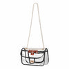 Cincinnati Bengals NFL Clear Crossbody Chain Bag