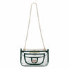 Green Bay Packers NFL Clear Crossbody Chain Bag