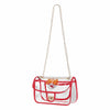 Kansas City Chiefs NFL Clear Crossbody Chain Bag