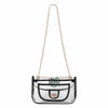 New York Jets NFL Clear Crossbody Chain Bag