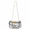 Pittsburgh Steelers NFL Clear Crossbody Chain Bag