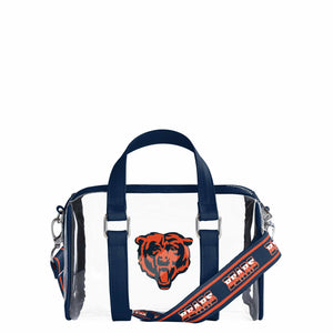 Chicago Bears NFL Clear Barrel Bag