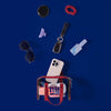 New York Giants NFL Clear Barrel Bag