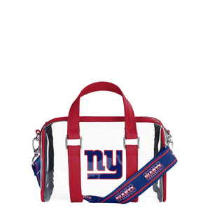 New York Giants NFL Clear Barrel Bag