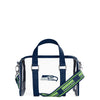 Seattle Seahawks NFL Clear Barrel Bag (PREORDER - SHIPS EARLY JUNE)