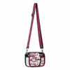 Arizona Cardinals NFL Repeat Retro Print Clear Crossbody Bag