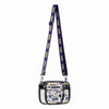 Baltimore Ravens NFL Repeat Retro Print Clear Crossbody Bag