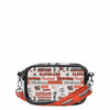 Cleveland Browns NFL Repeat Retro Print Clear Crossbody Bag