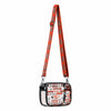 Cleveland Browns NFL Repeat Retro Print Clear Crossbody Bag