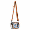 Denver Broncos NFL Repeat Retro Print Clear Crossbody Bag