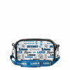 Detroit Lions NFL Repeat Retro Print Clear Crossbody Bag