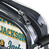 Jacksonville Jaguars NFL Repeat Retro Print Clear Crossbody Bag