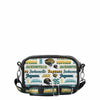 Jacksonville Jaguars NFL Repeat Retro Print Clear Crossbody Bag