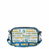 Los Angeles Chargers NFL Repeat Retro Print Clear Crossbody Bag