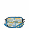 Los Angeles Chargers NFL Repeat Retro Print Clear Crossbody Bag