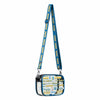 Los Angeles Chargers NFL Repeat Retro Print Clear Crossbody Bag