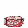 San Francisco 49ers NFL Repeat Retro Print Clear Crossbody Bag