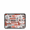 Cleveland Browns NFL Repeat Retro Print Clear Cosmetic Bag