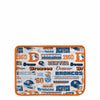 Denver Broncos NFL Repeat Retro Print Clear Cosmetic Bag