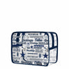 Dallas Cowboys NFL Repeat Retro Print Clear Cosmetic Bag