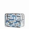 Detroit Lions NFL Repeat Retro Print Clear Cosmetic Bag