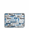 Detroit Lions NFL Repeat Retro Print Clear Cosmetic Bag