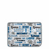 Detroit Lions NFL Repeat Retro Print Clear Cosmetic Bag