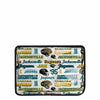 Jacksonville Jaguars NFL Repeat Retro Print Clear Cosmetic Bag