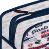 New York Giants NFL Repeat Retro Print Clear Cosmetic Bag