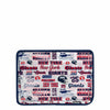 New York Giants NFL Repeat Retro Print Clear Cosmetic Bag