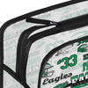 Philadelphia Eagles NFL Repeat Retro Print Clear Cosmetic Bag