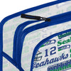 Seattle Seahawks NFL Repeat Retro Print Clear Cosmetic Bag